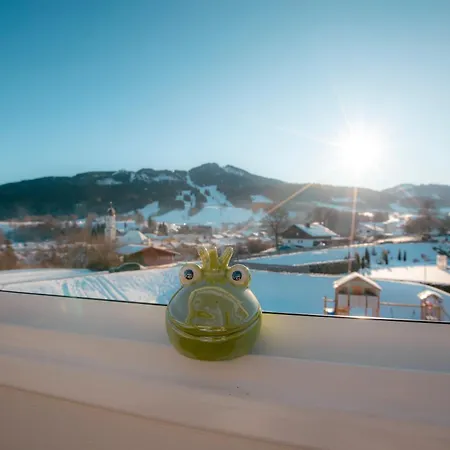 Froschkoenig Mit Sauna & Bergblick, Self-check-in, Wlan, Parkplatz, Zentrumsnah * Nesselwang